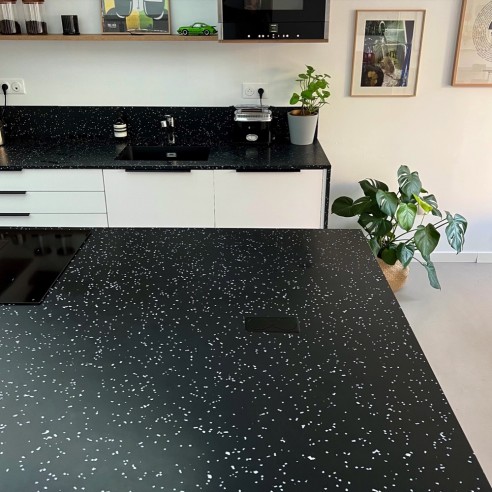 Plan de travail et crédence en...