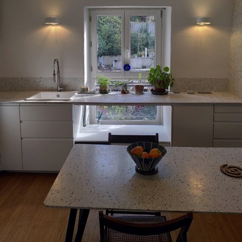 Plan de travail et crédence en...