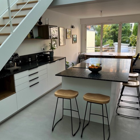 Plan de travail et crédence en...